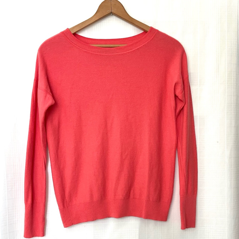 Banana Republic Women's Coral Crew Neck Sweater
